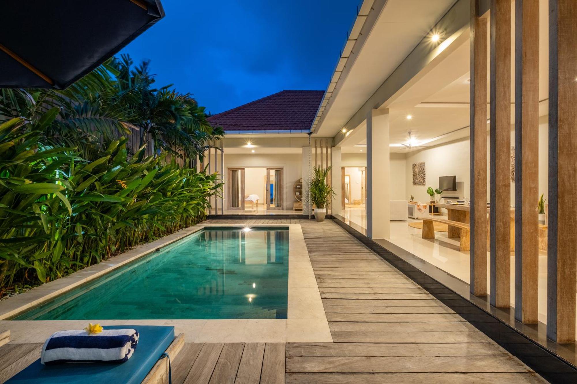 ☆ Villa Larissa ☆ Seminyak 2Br Pool Kuta Petitenget Екстериор снимка