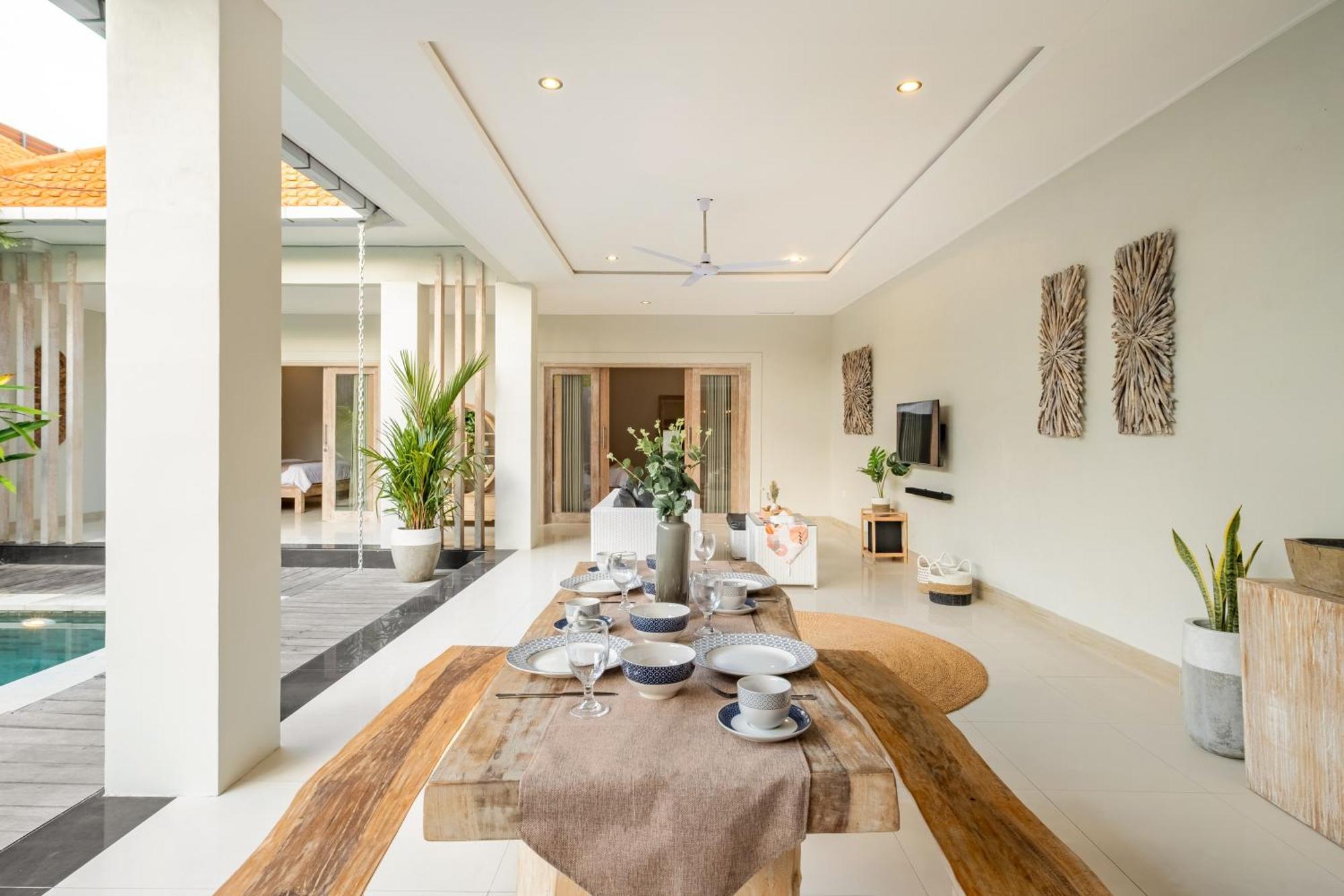 ☆ Villa Larissa ☆ Seminyak 2Br Pool Kuta Petitenget Екстериор снимка