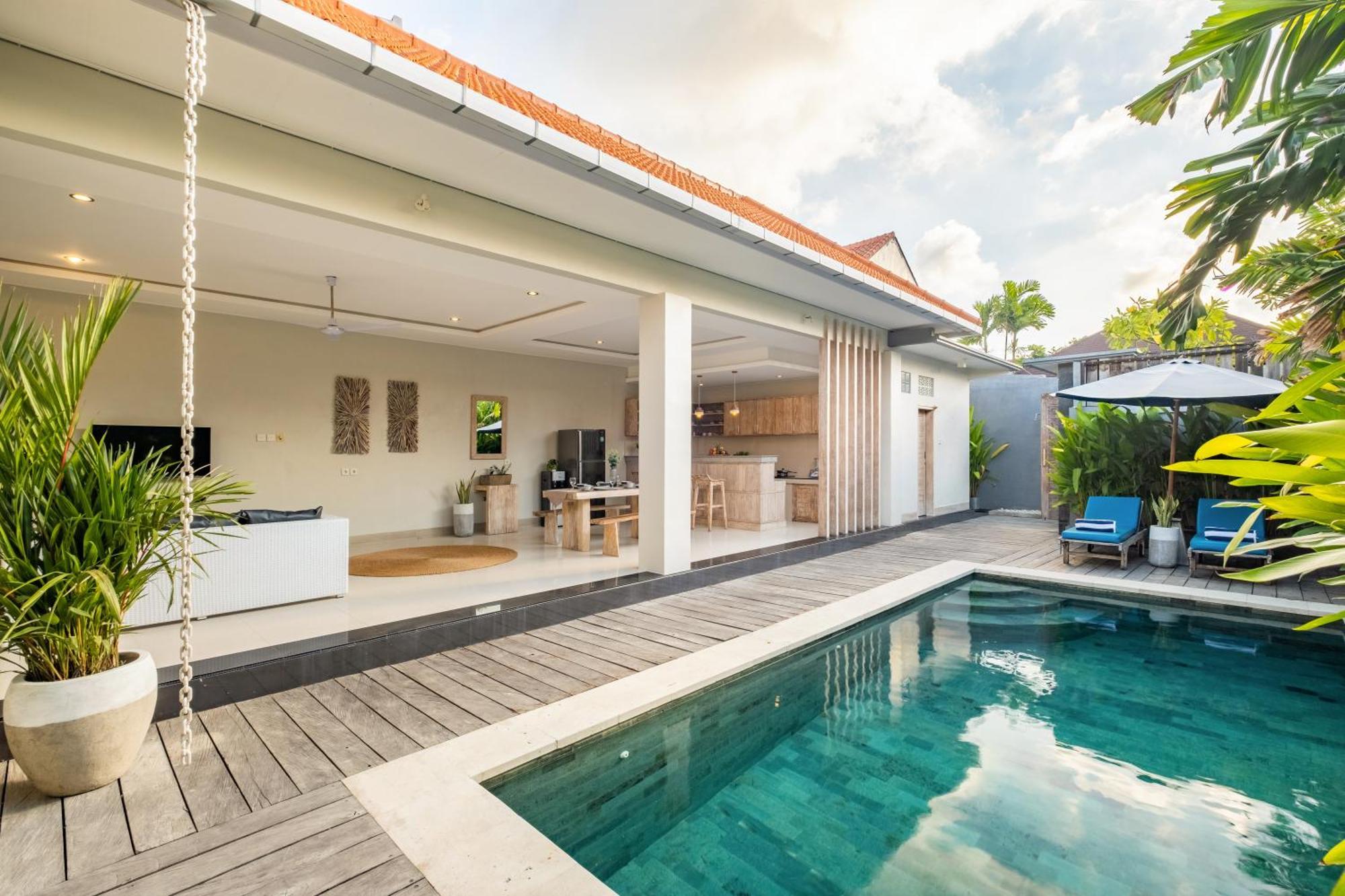 ☆ Villa Larissa ☆ Seminyak 2Br Pool Kuta Petitenget Екстериор снимка