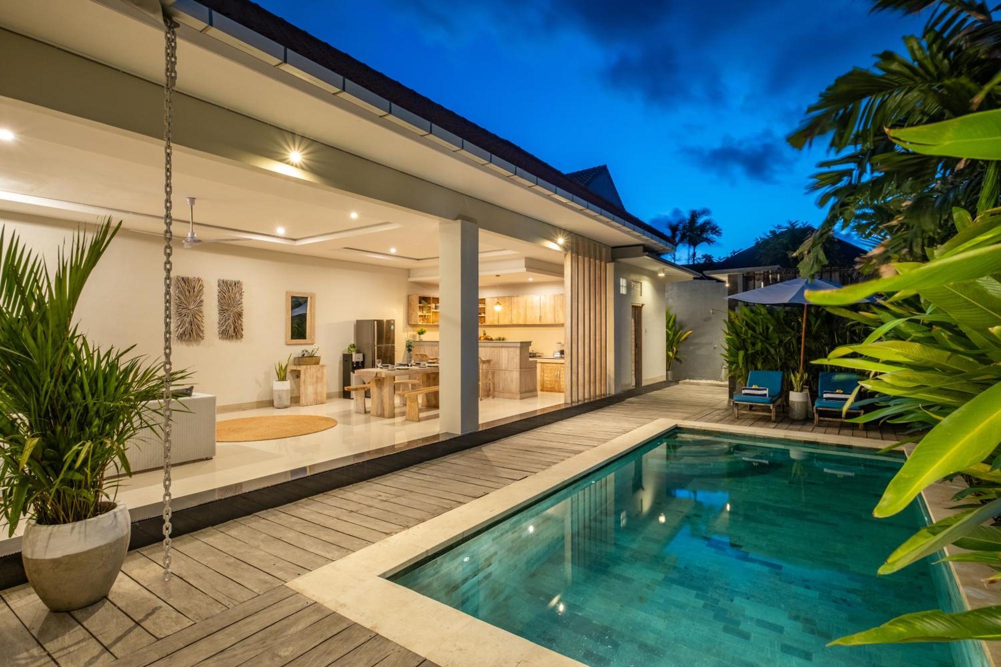 ☆ Villa Larissa ☆ Seminyak 2Br Pool Kuta Petitenget Екстериор снимка