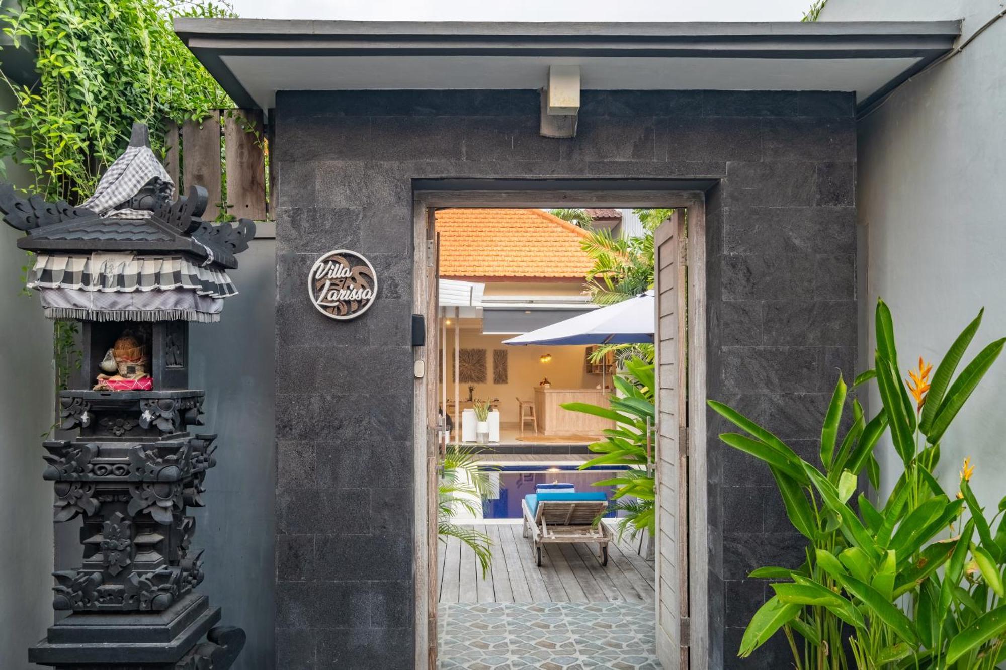 ☆ Villa Larissa ☆ Seminyak 2Br Pool Kuta Petitenget Екстериор снимка