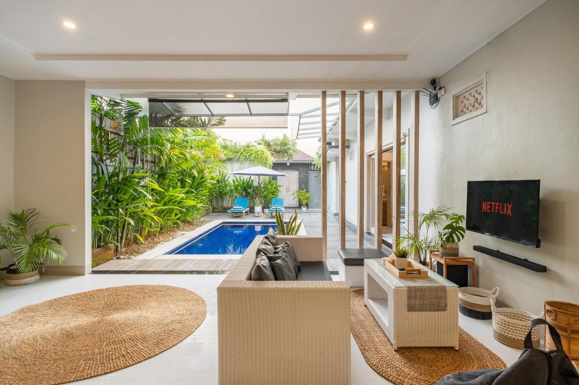 ☆ Villa Larissa ☆ Seminyak 2Br Pool Kuta Petitenget Екстериор снимка
